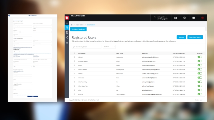 User-Friendly Registration Page